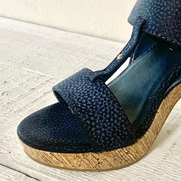 Madison Cork Platform Sandals Size 6 1/2 - Picture 5 of 8